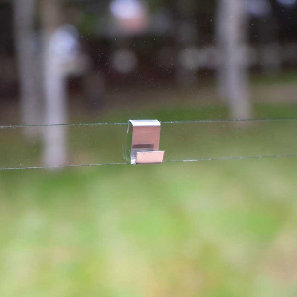Greenhouse Glazing Z Clips - Pack of 25
