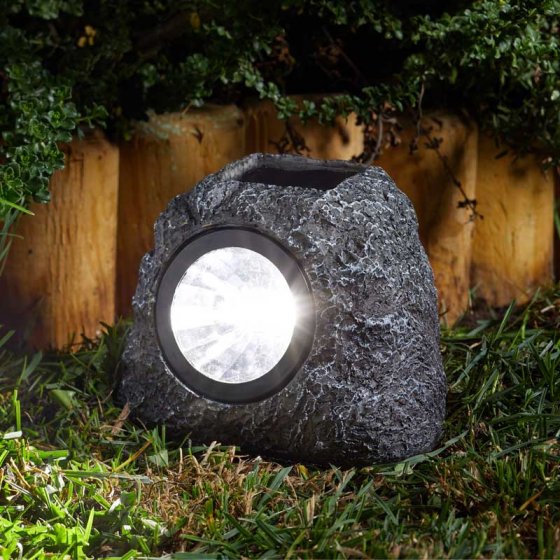 Rock Super Bright Spotlight- Solar Powered