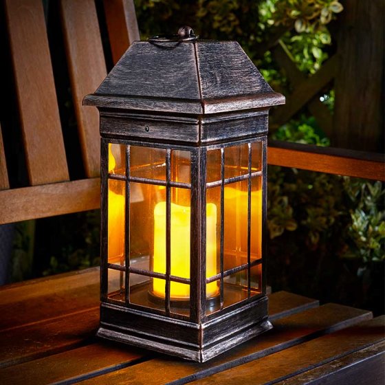 Seville Lantern- Solar Powered
