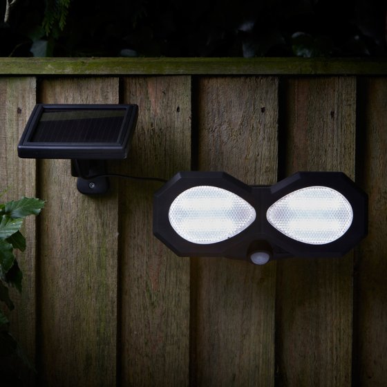 Solar Powered Security Motion Sensor Floodlight