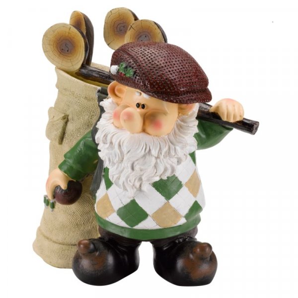 Elvedon Figurines Tiger Wilf Golfing Garden Gnome – Southwood Garden Centre