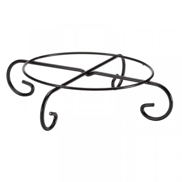 25cm Flower Pot Stand - Black
