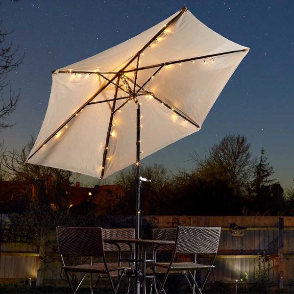 Smart Solar - Parasol Solar String Lights