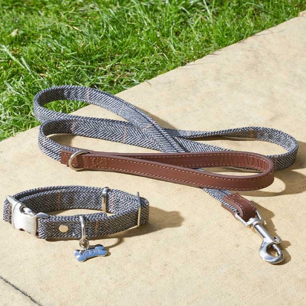 Zoon Walkabout Country Dog Lead - Slate Grey