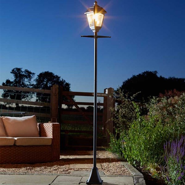 Super Bright Solar Powered Victoriana 365 Lamp Post- 2m Tall