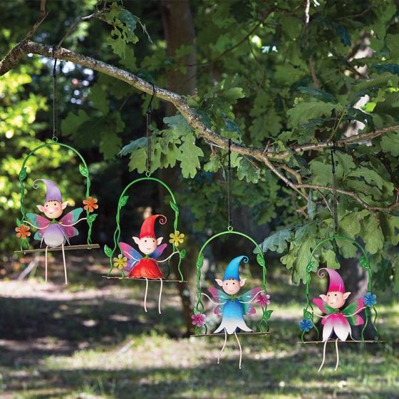 Pixie / Fairy on a Swing Hanger