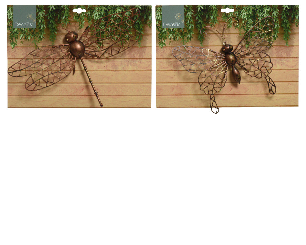 Copper Metal Insect Wall Decoration – Southwood Garden Centre