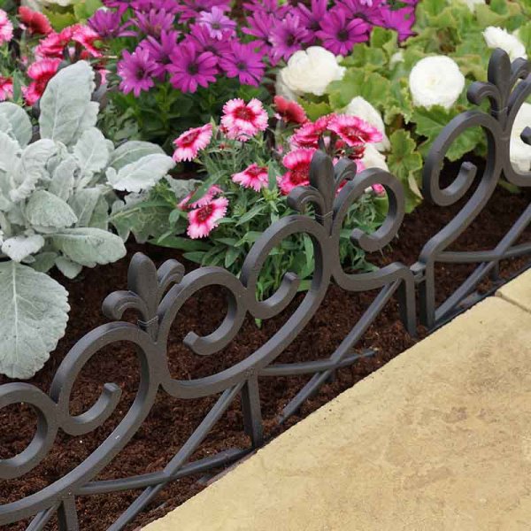 Scroll Garden Edging - Pack of 4