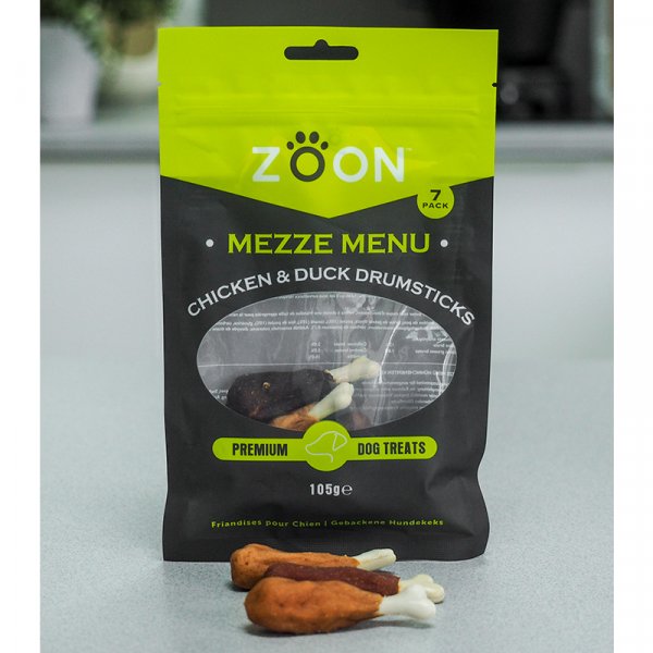Mezze Menu Chicken Drumsticks Dog Treats - 7 Pack