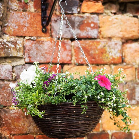 Traditional Rattan Hanging Basket - Various sizes available