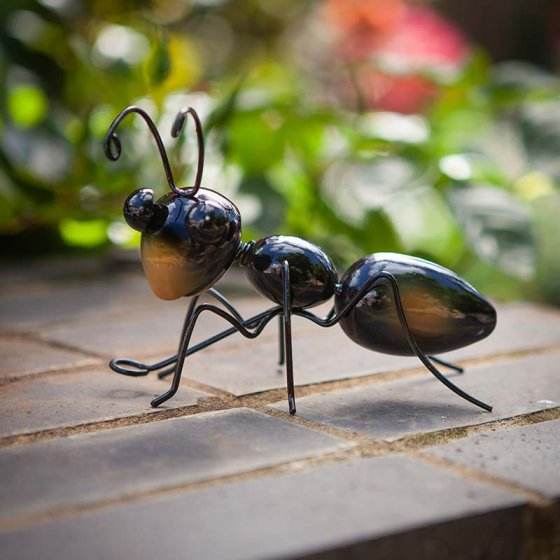 Hanger On Garden Ornament Large Ant for the wall or freestanding