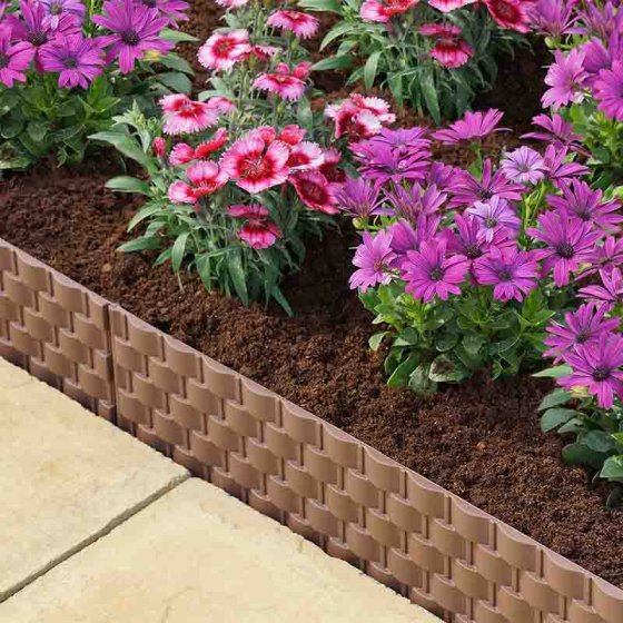 Faux Rattan Edging - 4 Pack
