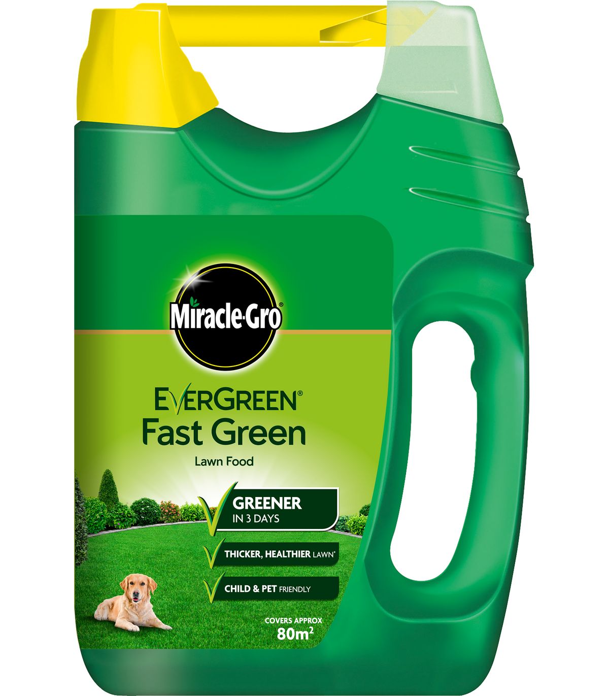 Miracle-Gro Evergreen Fast Green Spreader- 2.8kg