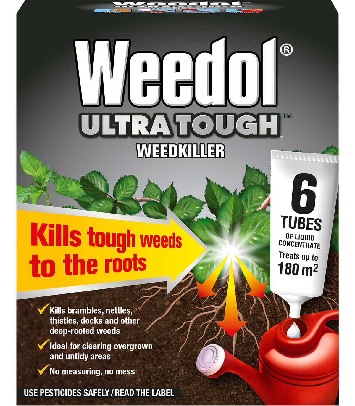 Ultra Tough Weedkiller Liquid Concentrate Tubes